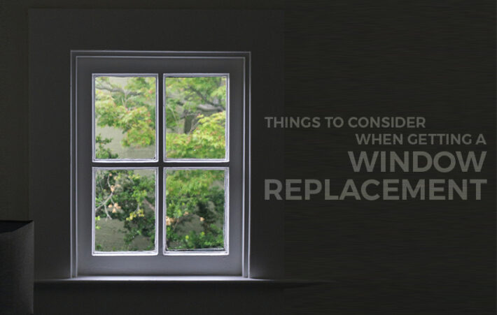 getting a window replacement
