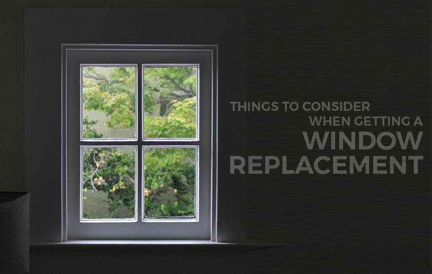 getting a window replacement