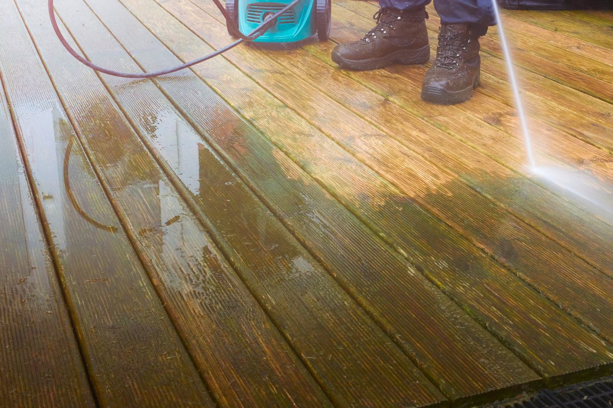 Deck Spring Cleaning