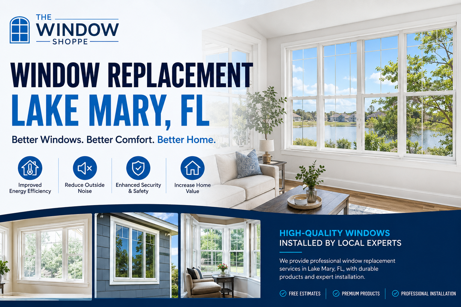 Window Replacement Lake Mary FL: What Every Homeowner Should Know Before They Start
